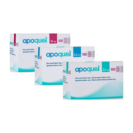 Embalagem original de APOQUEL 3,6 mg com 20 comprimidos